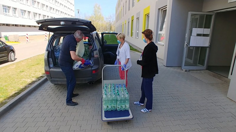 SWARZĘDZKIE ŚRODODOWISKO SPORTOWE WSPIERA SZPITALE