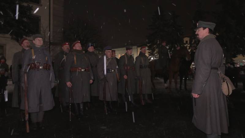 INSCENIZACJA POWSTAŃCZEGO WYMARSZU