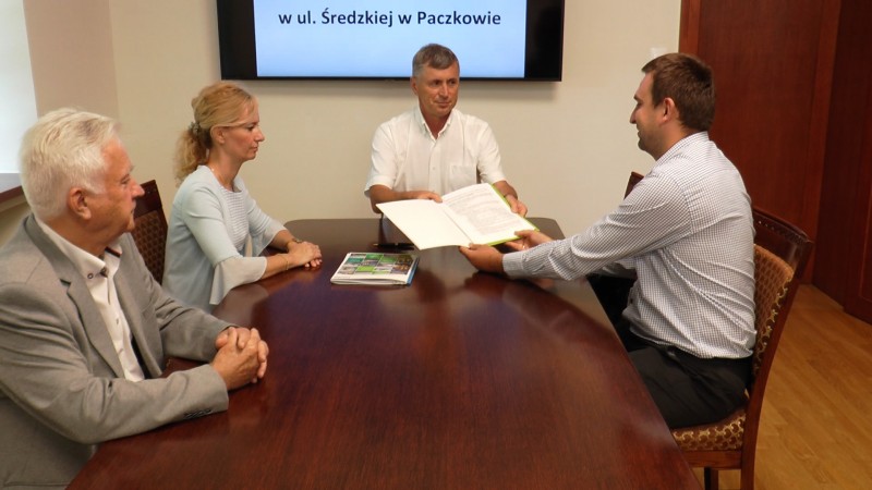 W PACZKOWIE POWSTANIE CHODNIK